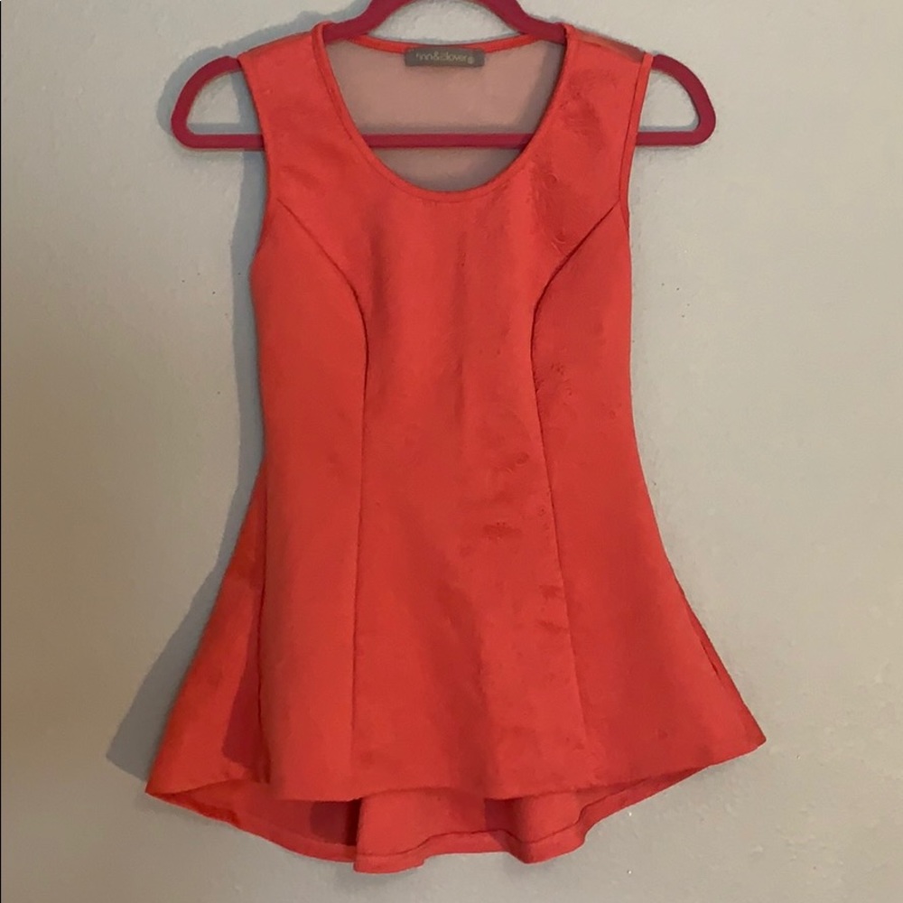 Peach shirt